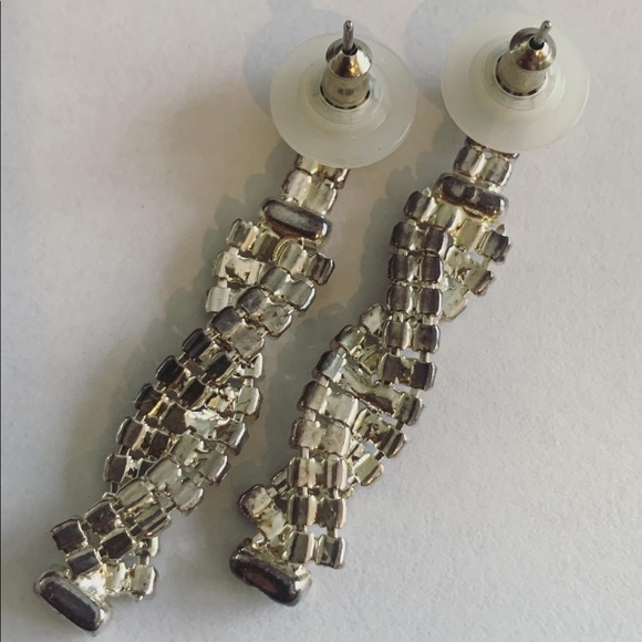 Vintage Continental crystal earring & necklace set - Picture 3 of 9